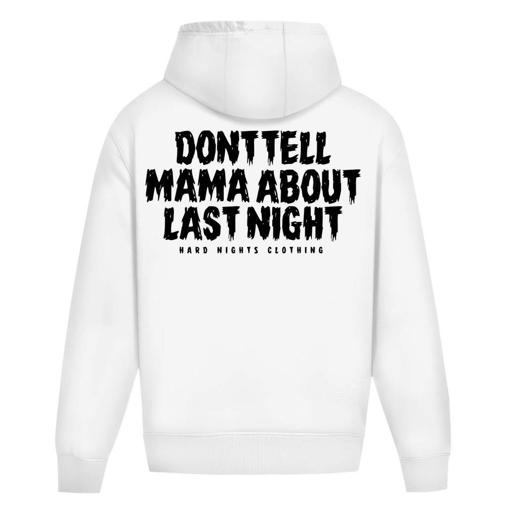 No se lo digas a mamá (sudadera con capucha de gran tamaño)