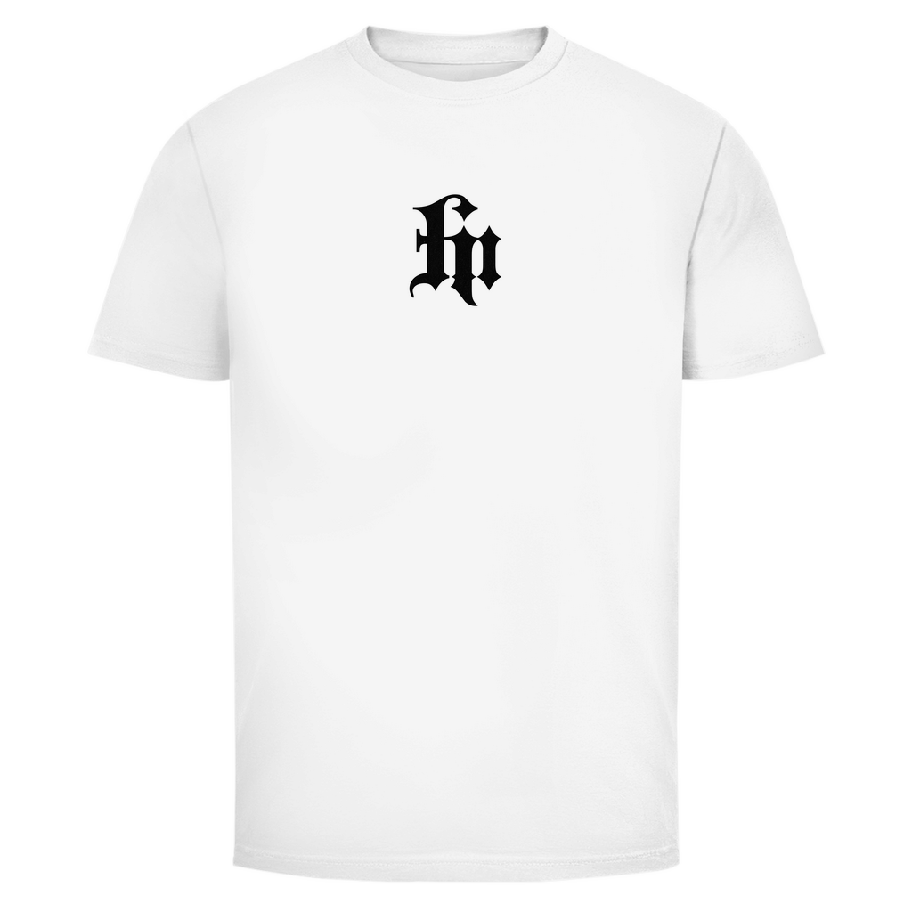 RAW Basic Shirt aus Bio-Baumwolle für Rave Outfit | White