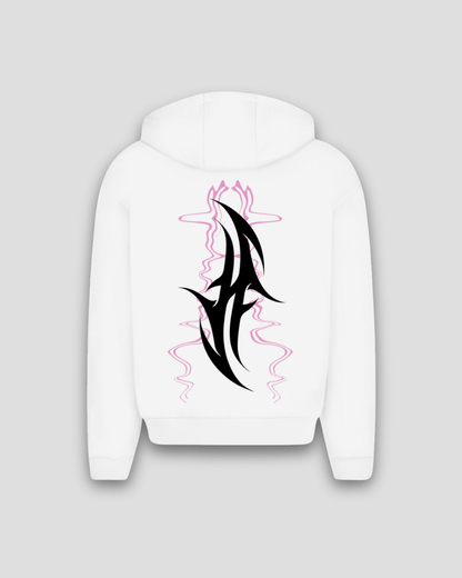 Reborn After Midnight – Oversized zip-hoodie