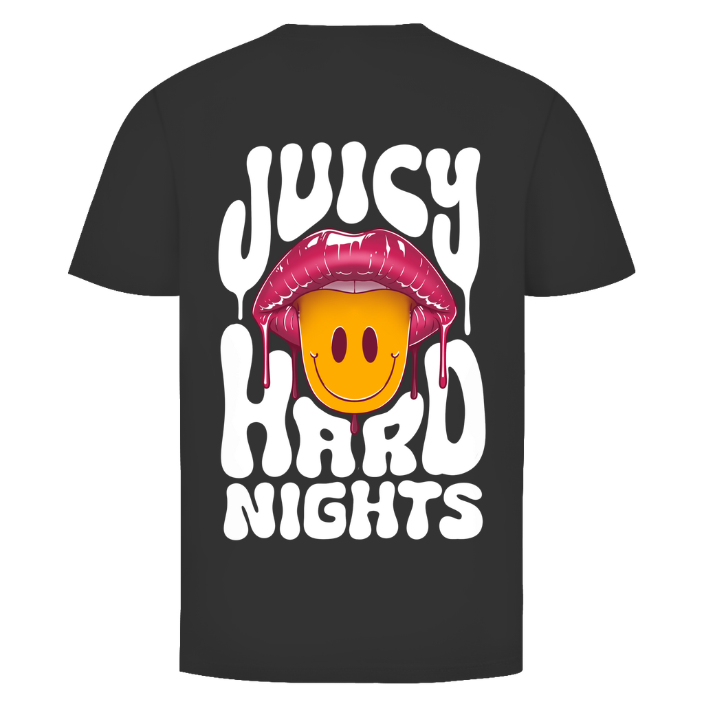 Techno Basic Shirt und Rave Unisex Basic Shirt aus Baumwolle | Black

