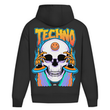 Trippy Techno Skull (Oversized Hoodie)