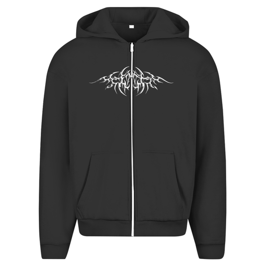 Hard Generation – Felpa oversize con zip