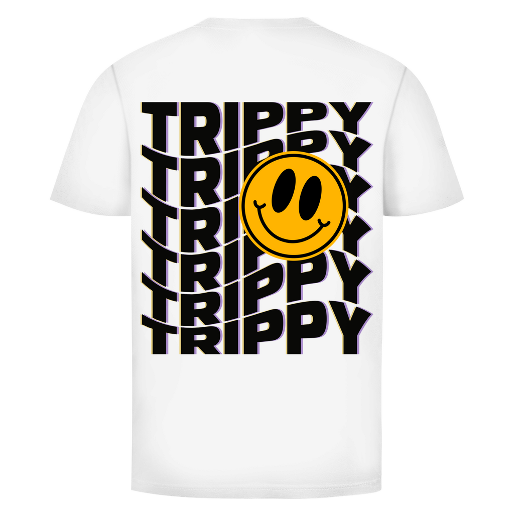 Trippy Basic Shirt aus 100 % Bio-Baumwolle | White
