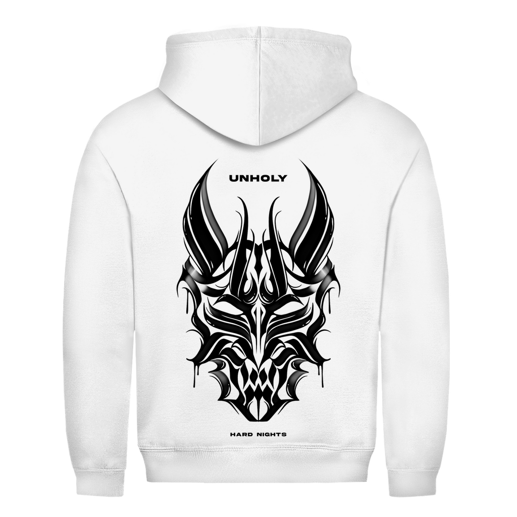 Unholy Basic Hoodie aus 100 % Baumwolle | Arctic White