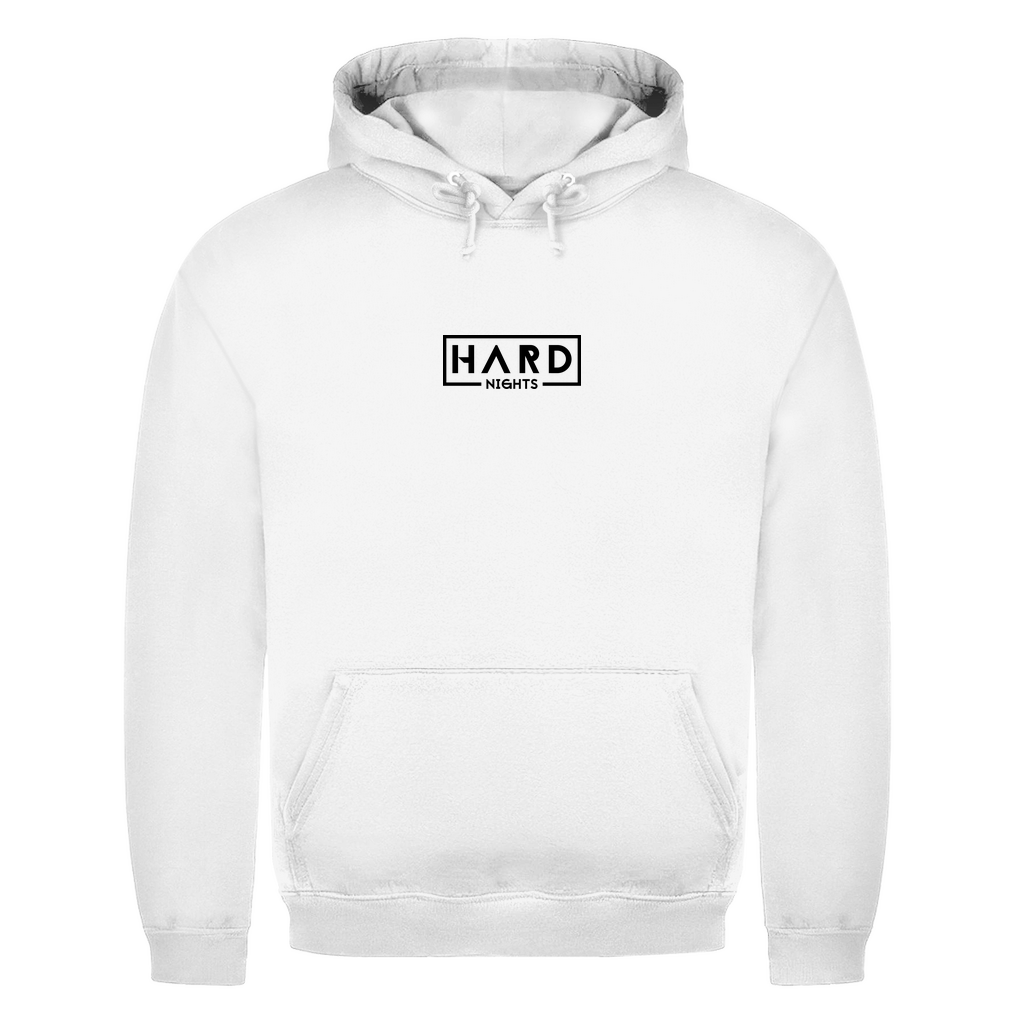 Techno Hoodie und Basic Hoodie aus 100% Baumwolle | Arctic White
