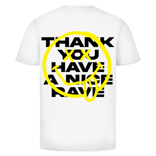 Basic T Shirt für Techno und Rave | White