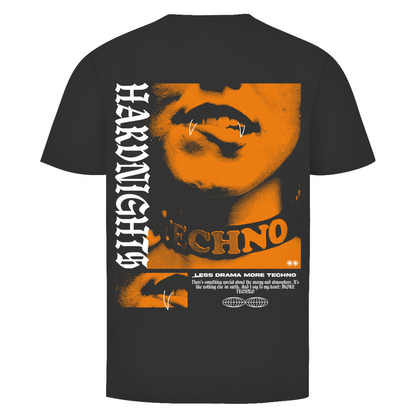T-shirt basique, unisexe, pour la techno et les raves