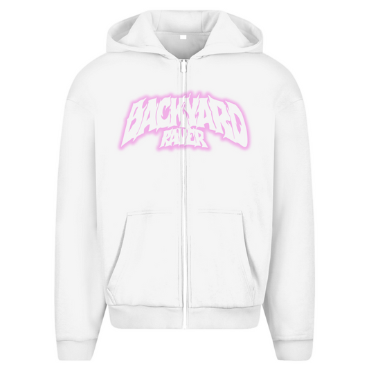 Backyard raver – Sudadera oversize con cremallera