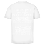 Techno Basic Shirt & Rave Unisex Basic Shirt aus Baumwolle | White