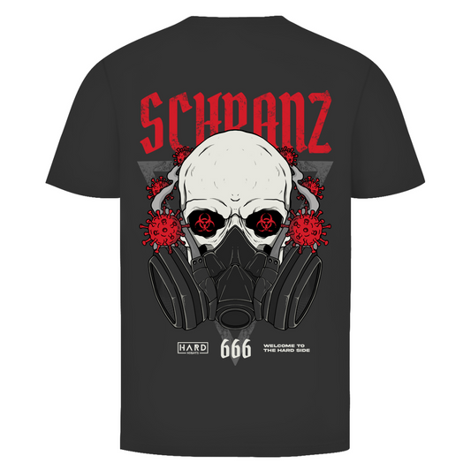 Schranz – Maglietta basic, per look rave
