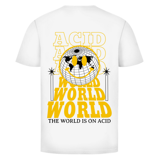 Techno Basic Shirt und Rave Basic Shirt aus Baumwolle | White