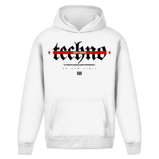 120% Rave – Felpa oversize