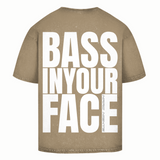 Bass in your face (Acid washed oversized shirt)