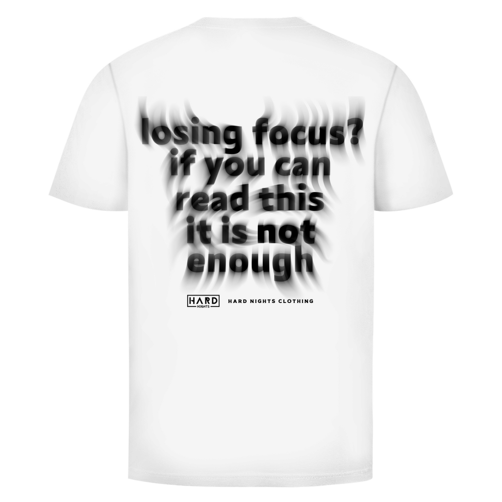 Basic T-shirt voor techno en raves | Wit