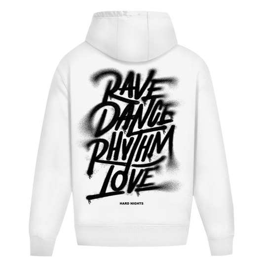 Rave Dance Rhythm Love – Hoodie oversize