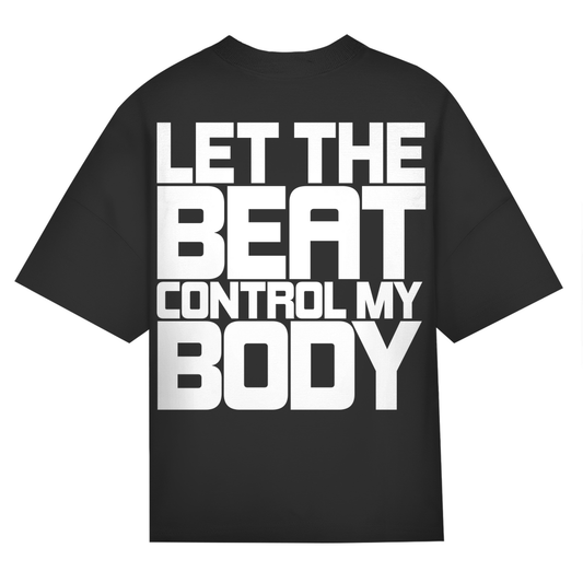 Control My Body Oversized Shirt | Black