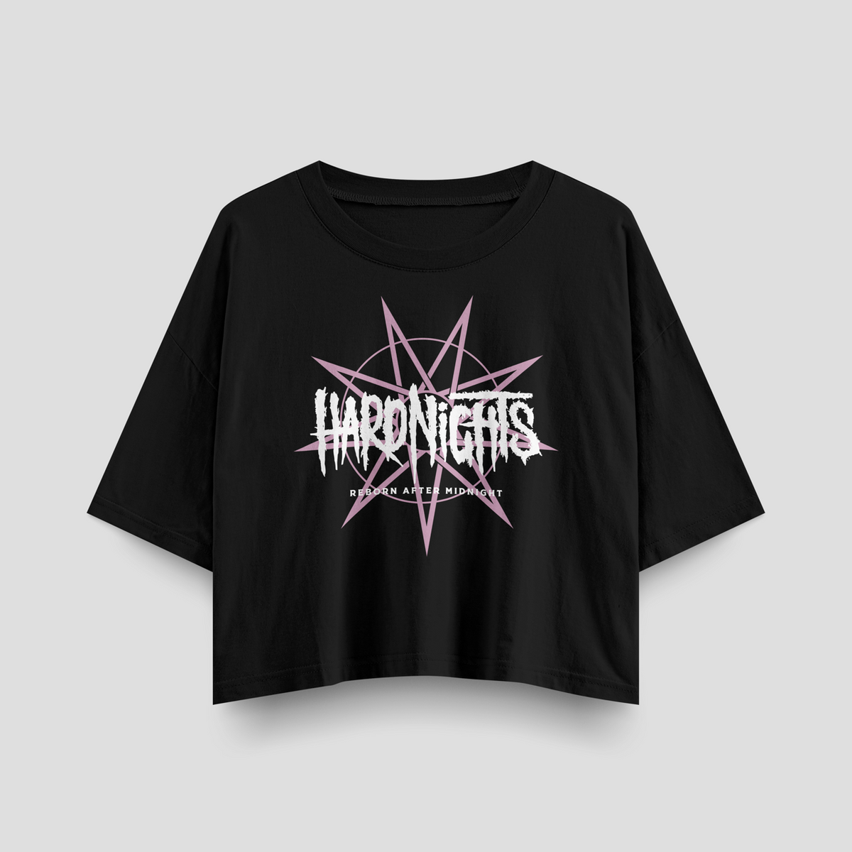 Reborn After Midnight – Crop top oversize