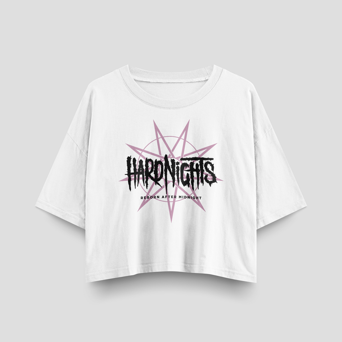 Reborn After Midnight – Crop top oversize