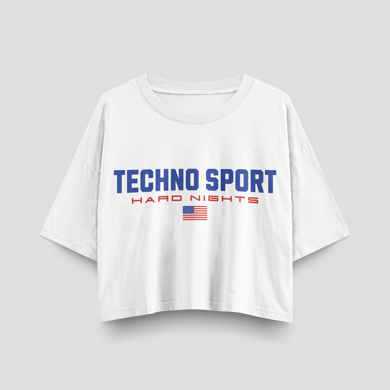 Techno Sport (Oversized Crop Top)