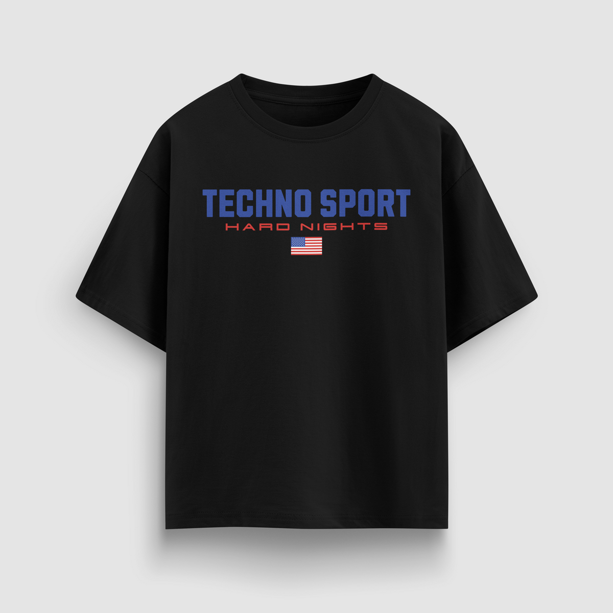 Techno Sport – Camiseta oversize