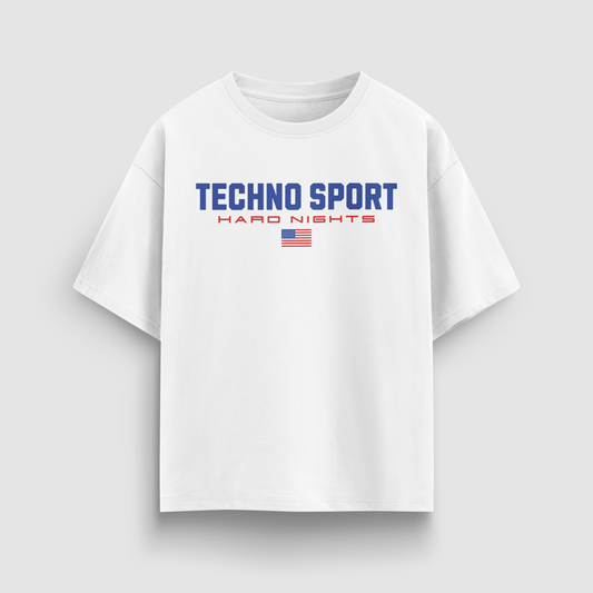 Techno Sport – T-shirt oversize