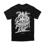 Rave Dance Rhythm Love Basic (Backprint)