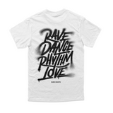 Rave Dance Rhythm Love Basic (Backprint)