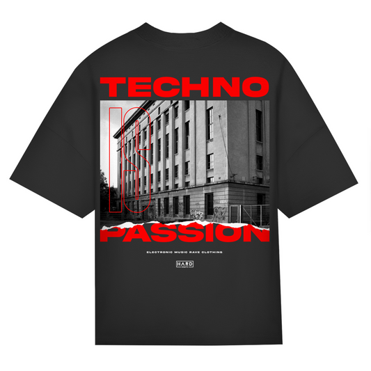 Techno is Passion – Camiseta oversize