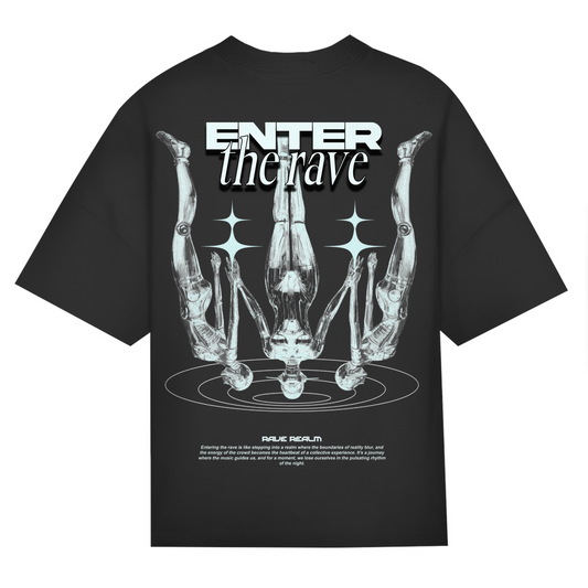 Unisex rave oversized T-shirt