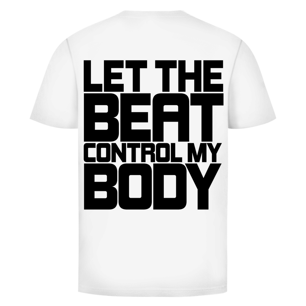 Control my Body Basic Shirt aus Bio-Baumwolle | White