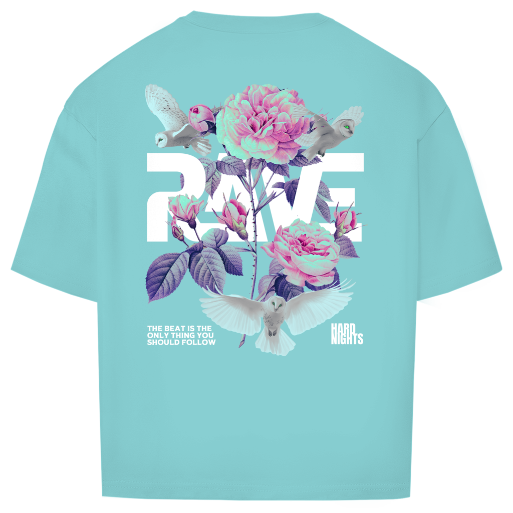 Rave Flowers (Chemise surdimensionnée)