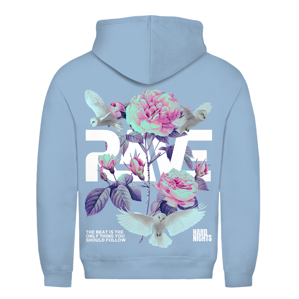 Rave Flowers (Basic hoodie)