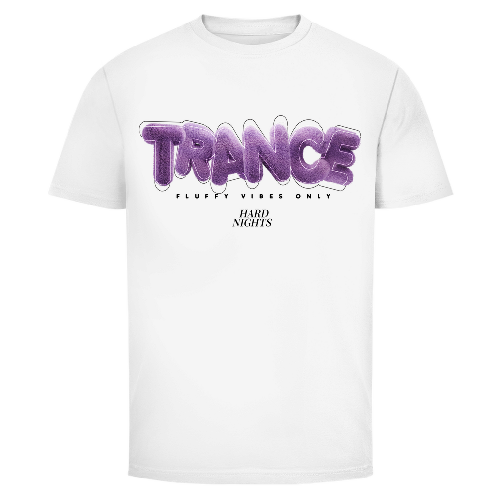 Trance Basic Shirt aus Bio-Baumwolle für Techno-Looks | White