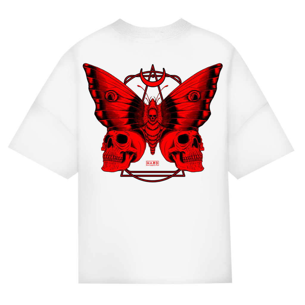Techno Oversized Shirt aus Bio-Baumwolle | White