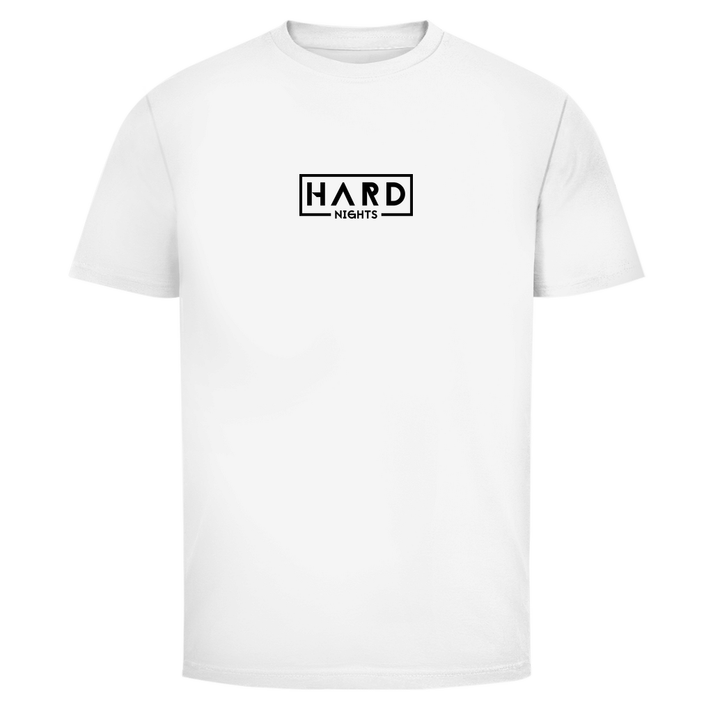 Techno Basic Shirt und Rave Basic Shirt aus Bio-Baumwolle | White