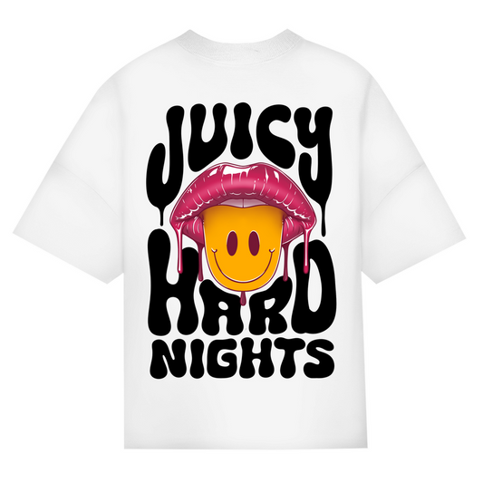 Juicy Hard Nights – Oversized Shirt