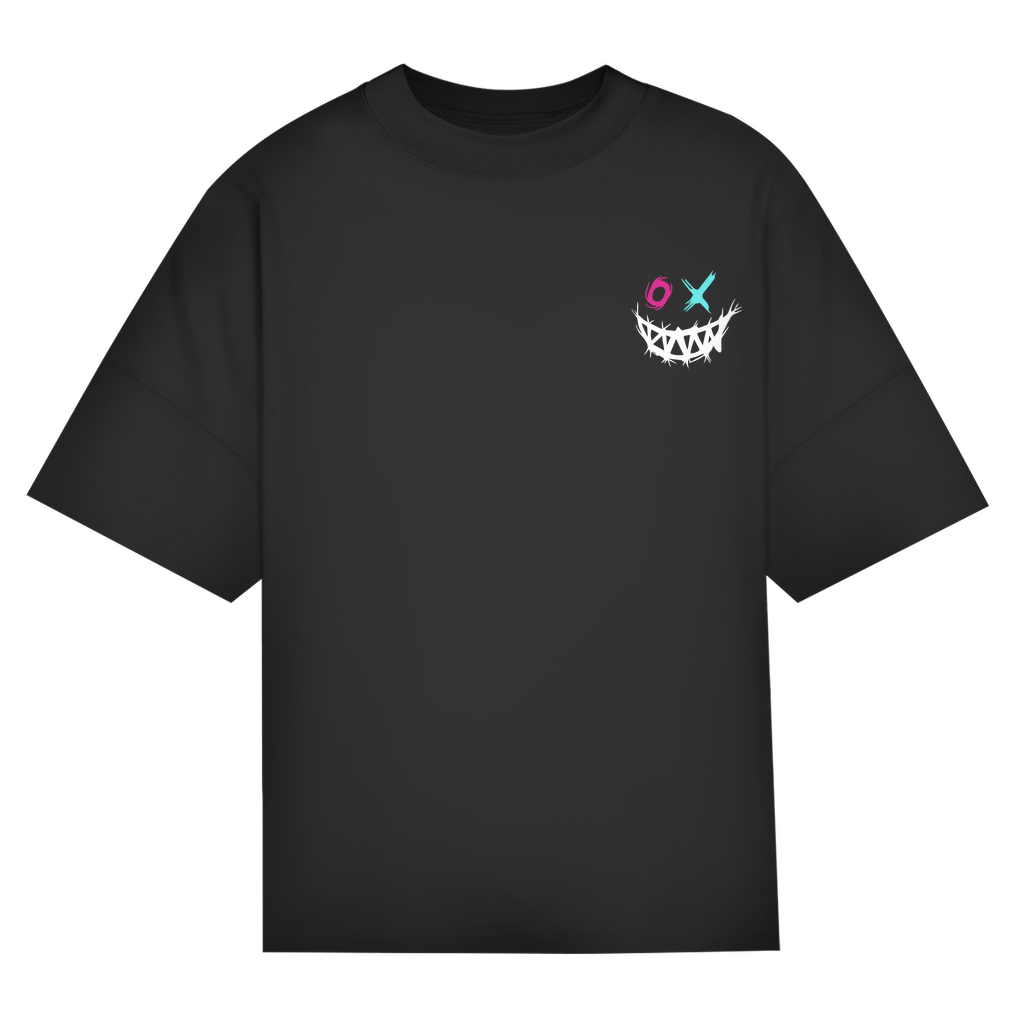 XOXO Smile Oversized Shirt aus Bio-Baumwolle