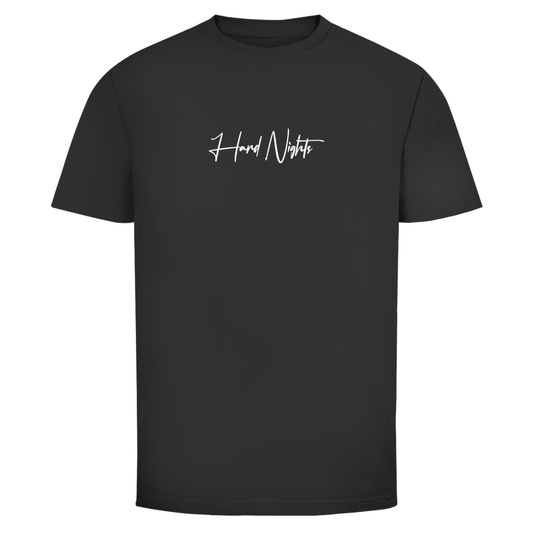 T-shirt basique, pour la techno et les raves | Noir