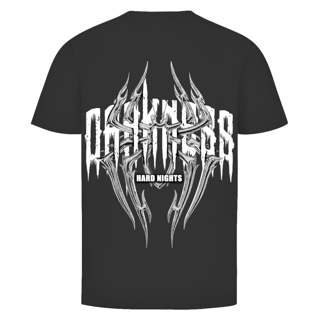 Darkness Spider Basic Shirt, Unisex Bio-Baumwolle T-Shirt | Black