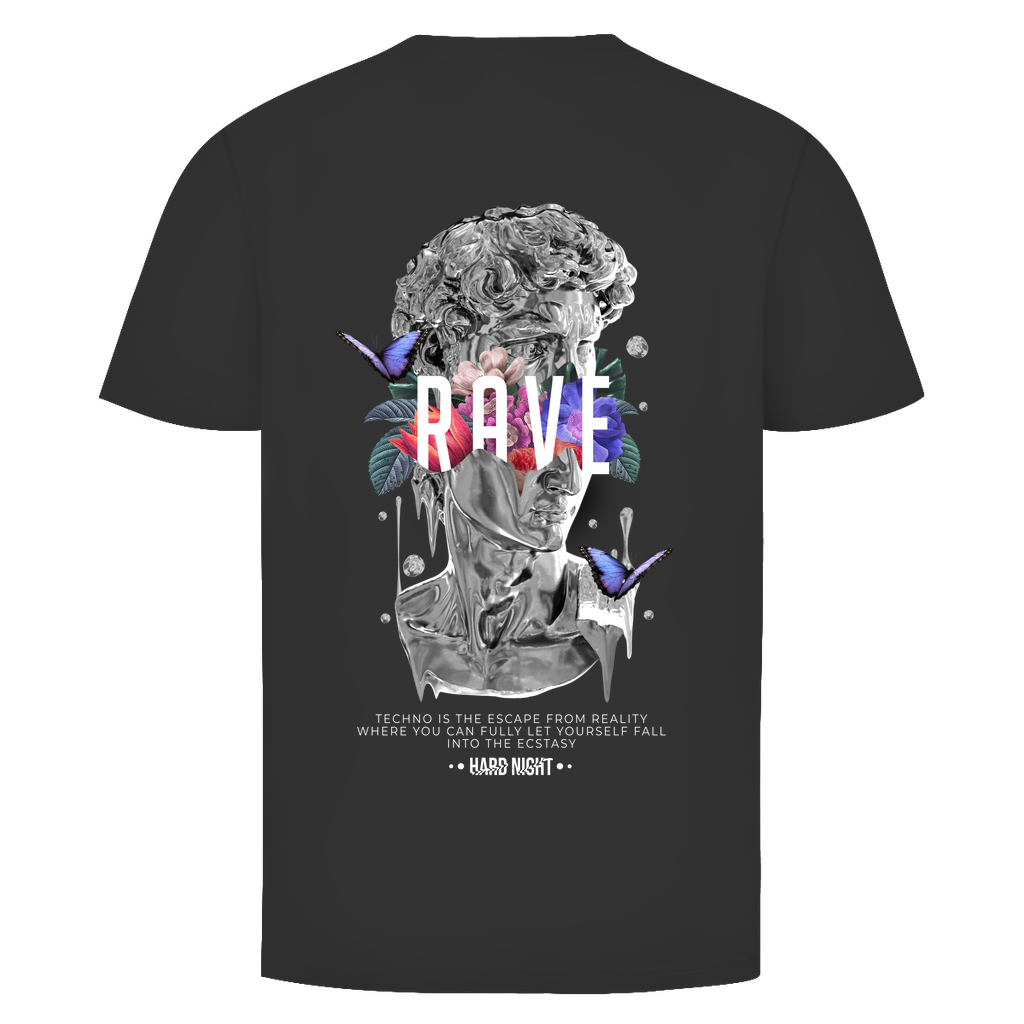 Greek Rave Basic T-Shirt aus nachhaltiger Bio-Baumwolle 