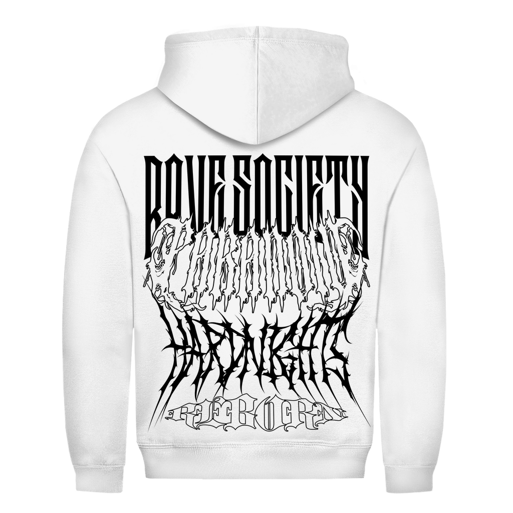 Rave Society (sudadera con capucha básica)