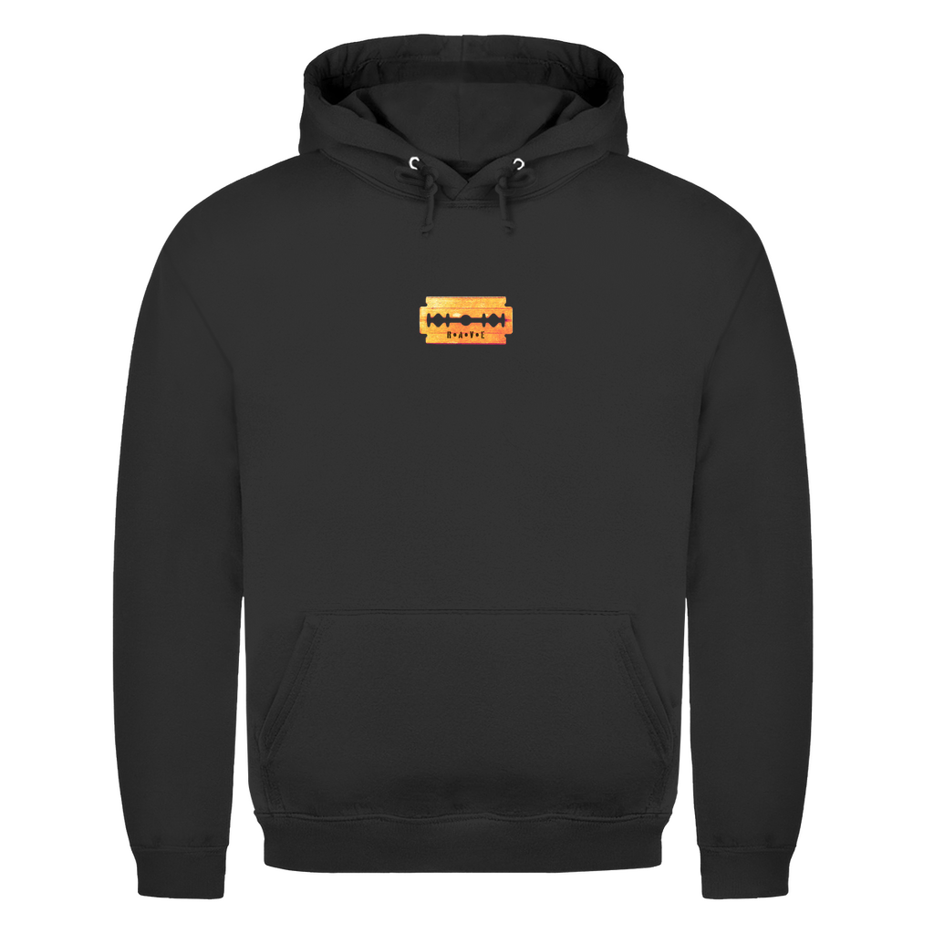 Basic Hoodie für Techno und Rave | Jet Black