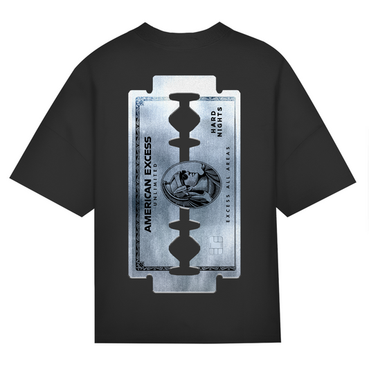 American excess Oversized Shirt | Black