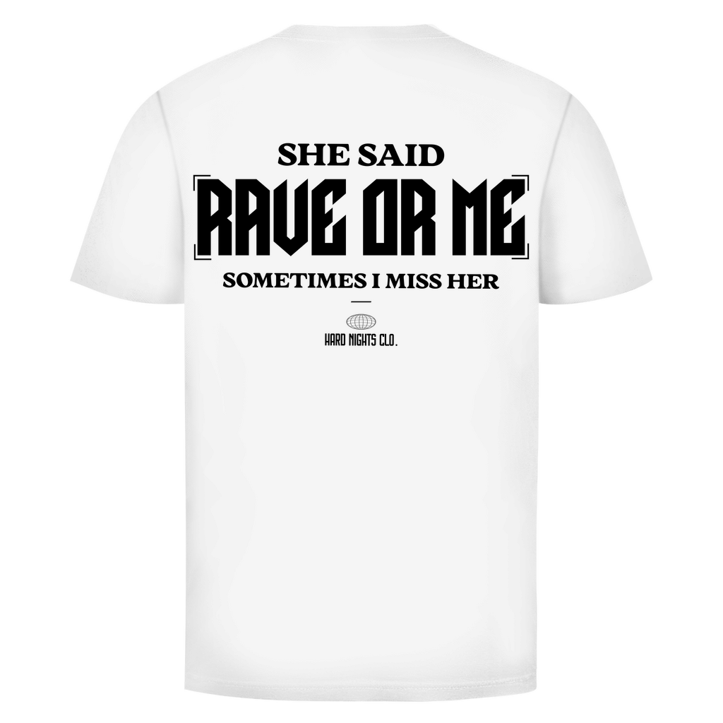 She Said Basic Shirt aus Bio-Baumwolle | White