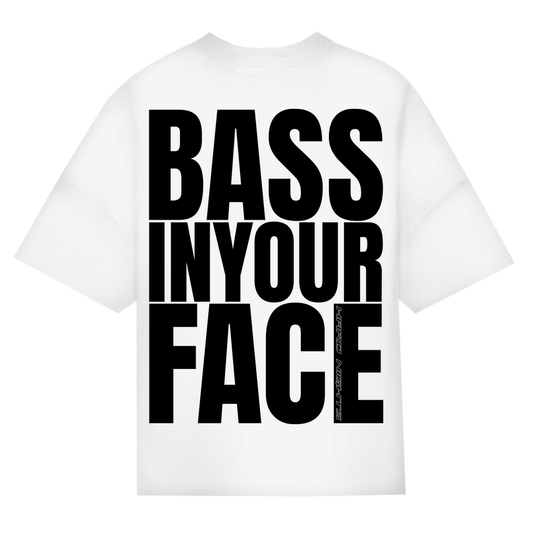 T-shirt oversize, pour la techno et les festivals | Blanc