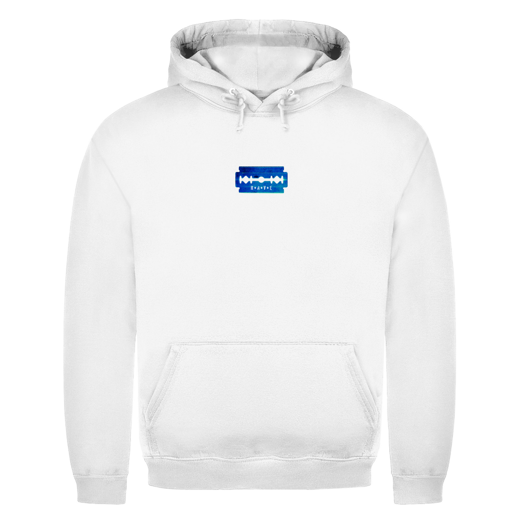 Basic Hoodie aus 100% Baumwolle für Techno und Rave | Arctic White