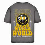 Acid world (Acid washed oversized shirt)