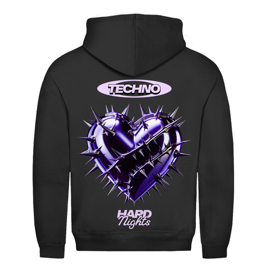 Techno Heart – Hoodie basique
