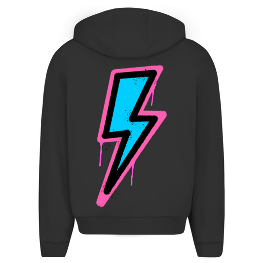 2Fast2Bounce – Oversized zip-hoodie