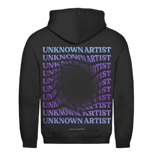 Unknown Artist Hole – Sudadera con capucha básica | Negro azabache